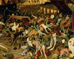 De triomf van de dood (detail)
